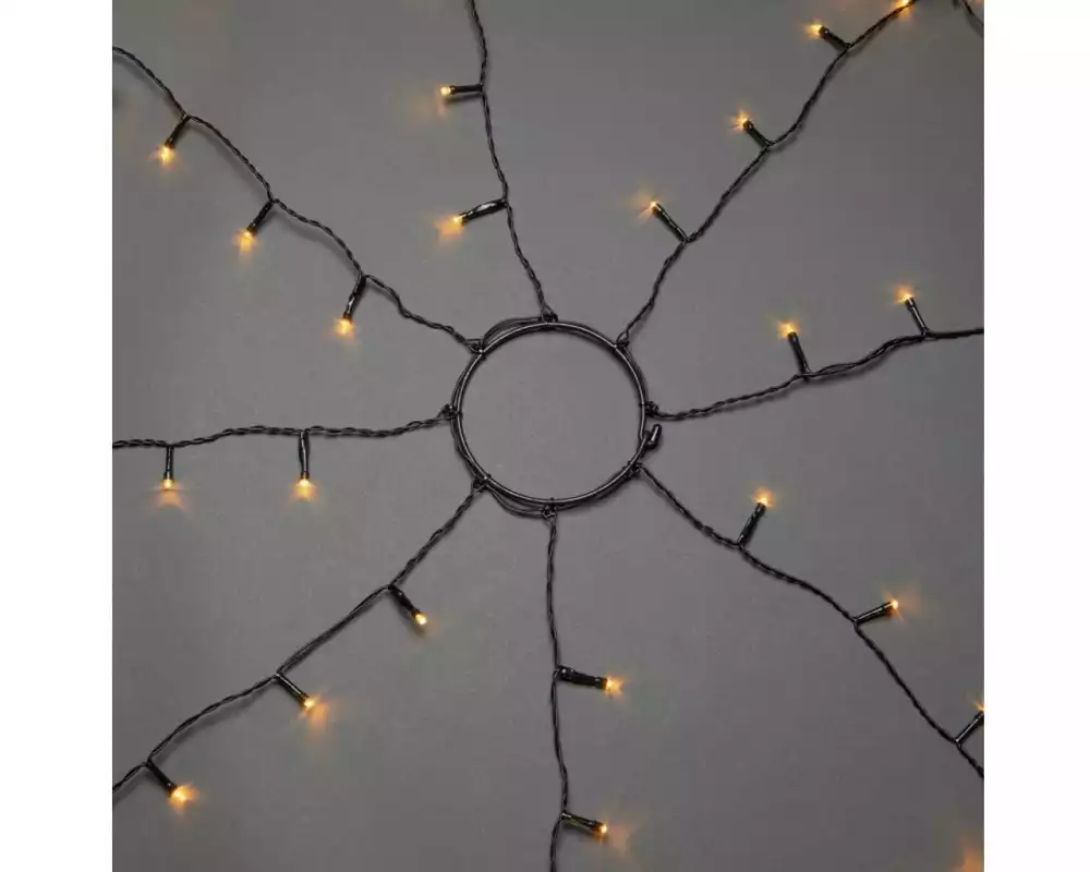 Konstsmide LED Baummantel mit Ring, 400 LED, 4 m, Outdoor