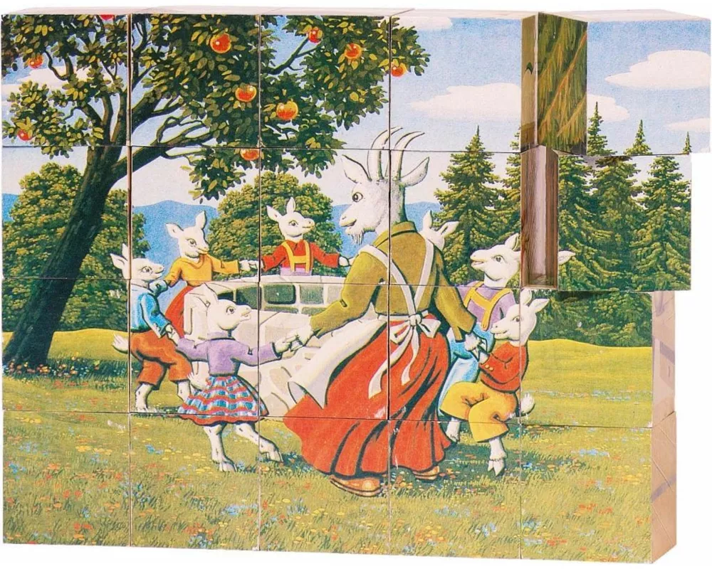 Würfelpuzzle Märchen