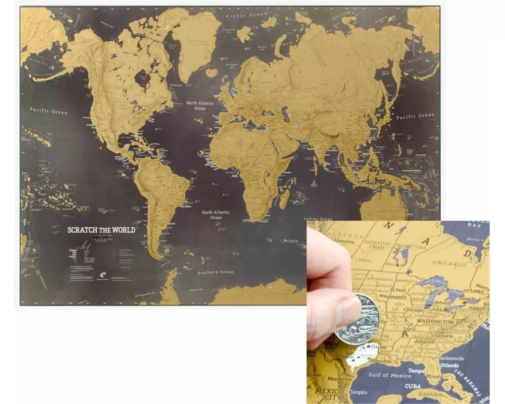 Scratch the World black edition