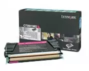 LEXMARK C736, X736, X738 Toner magenta high Capacity 10.000 pages return