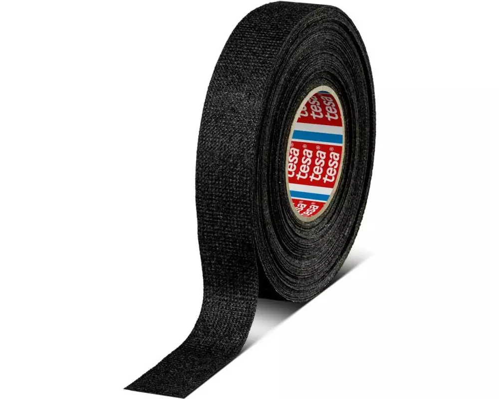 tesa 51618 19 mm x 25 m, Schwarz