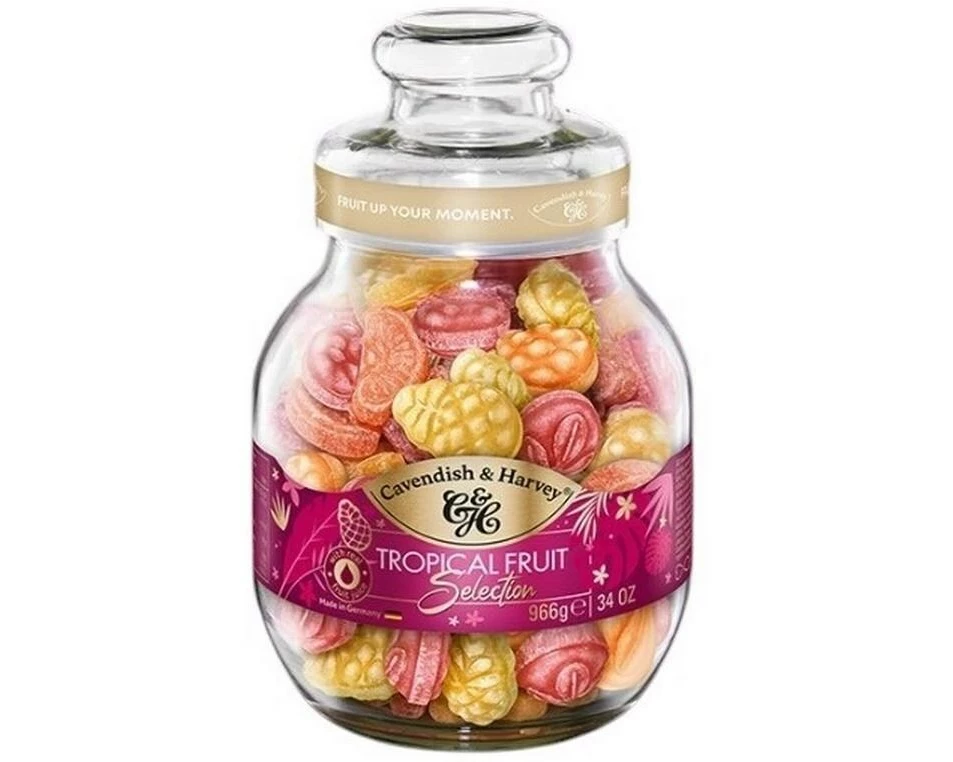 Cavendish & Harvey Tropical Selection Bonbons im Glas 966 g