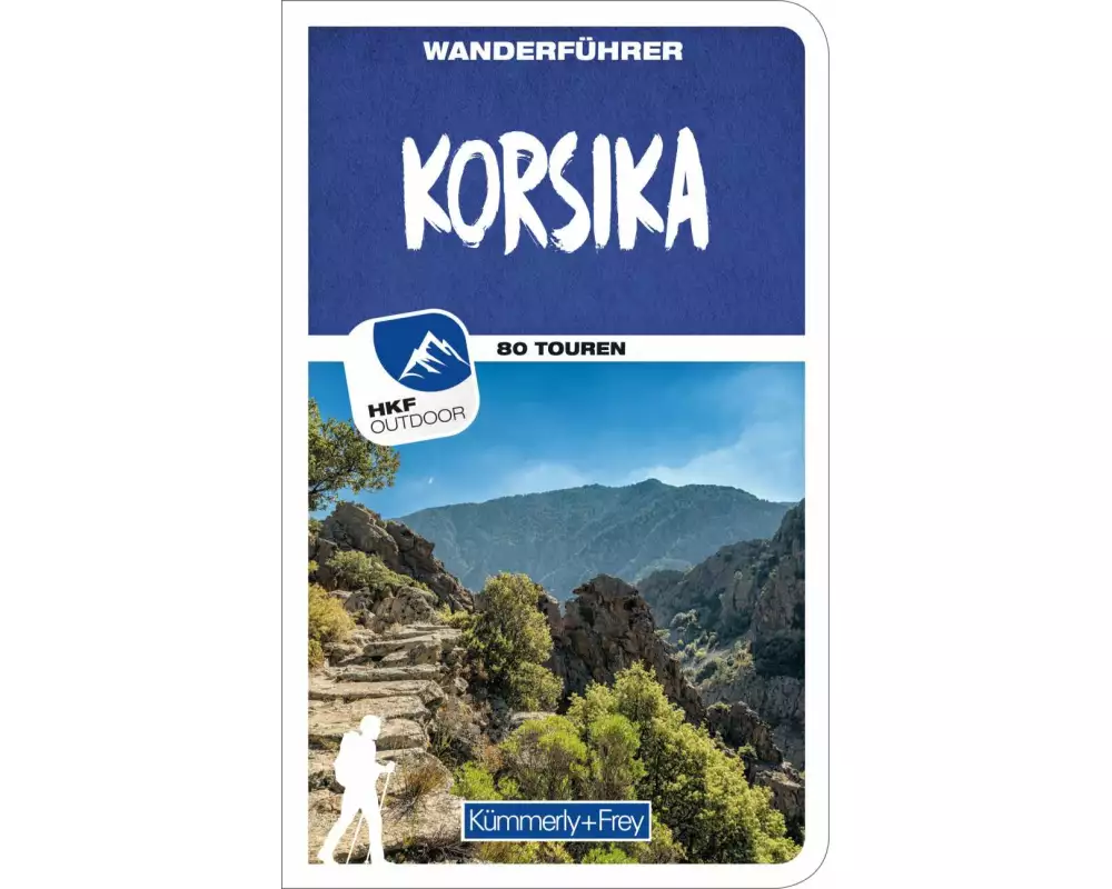 Kümmerly+Frey Wanderführer Korsika