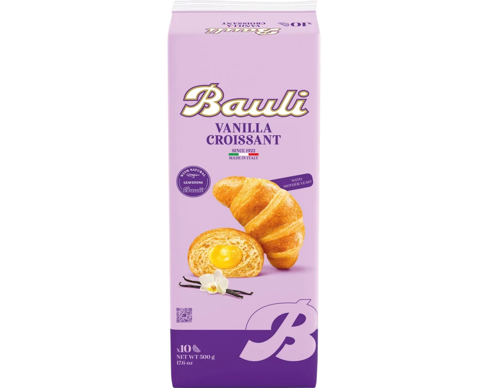 Bauli Croissant – Vanille 10 Stück, 500 g