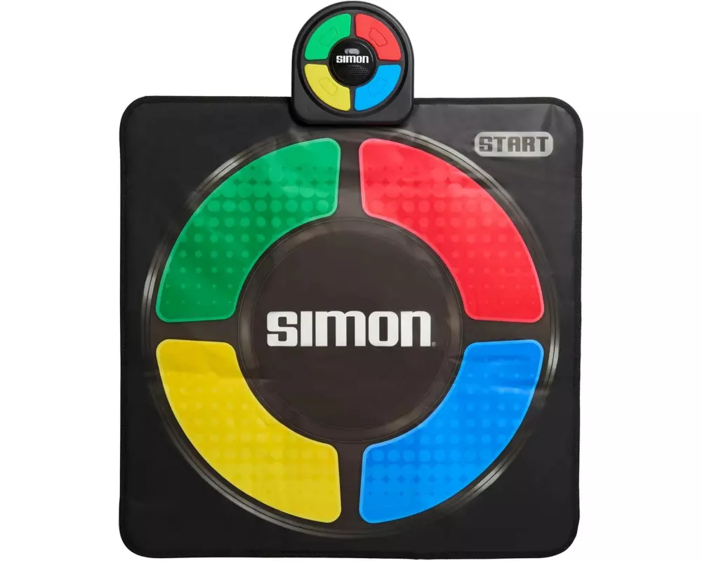 Hasbro Simon Jump Elektronische Spielmatte mit Licht und Sound