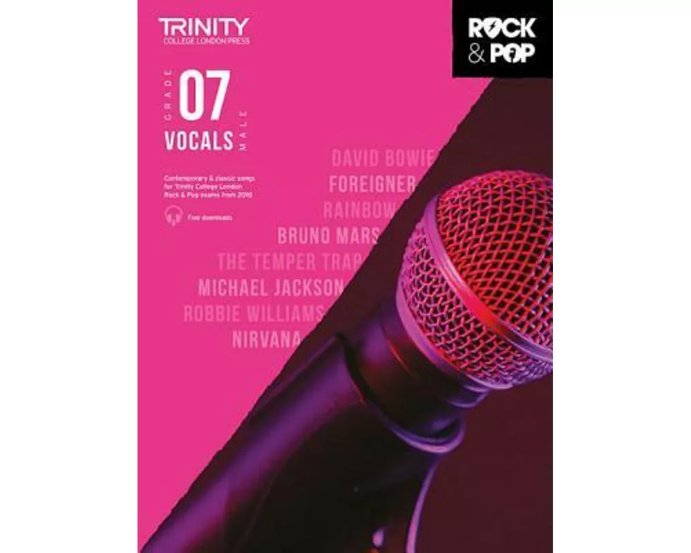 Trinity College London Rock & Pop 2018 Vocals Grade 7