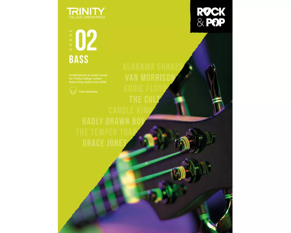 Trinity College London Rock & Pop 2018 Bass Grade 2