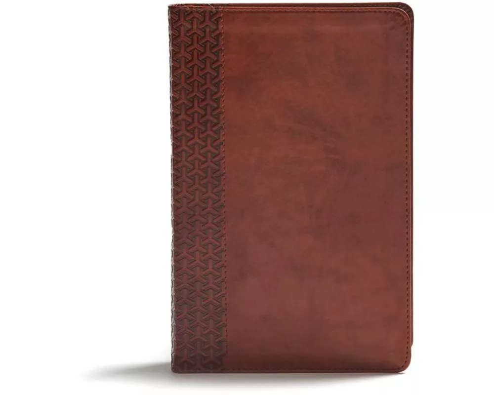 CSB Everyday Study Bible, British Tan LeatherTouch