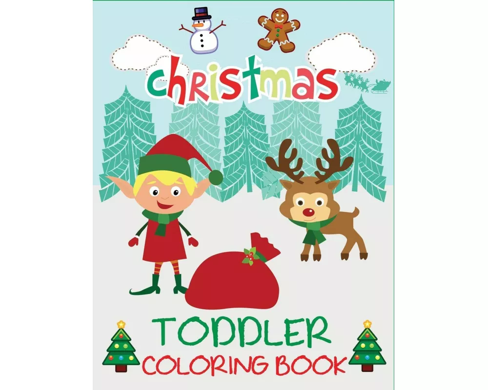 Christmas Toddler Coloring Book