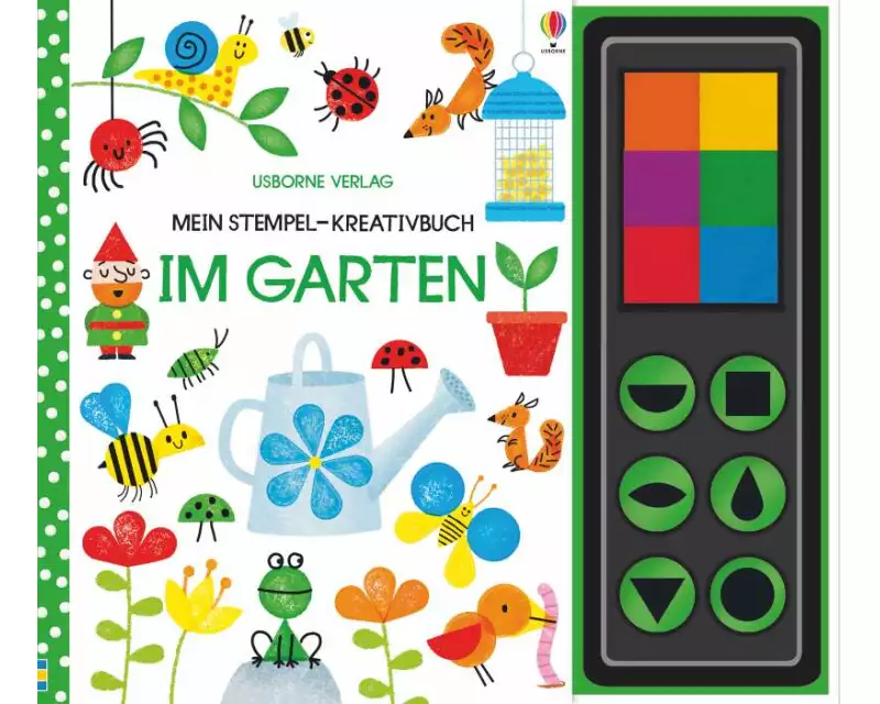 Mein Stempel-Kreativbuch: Im Garten