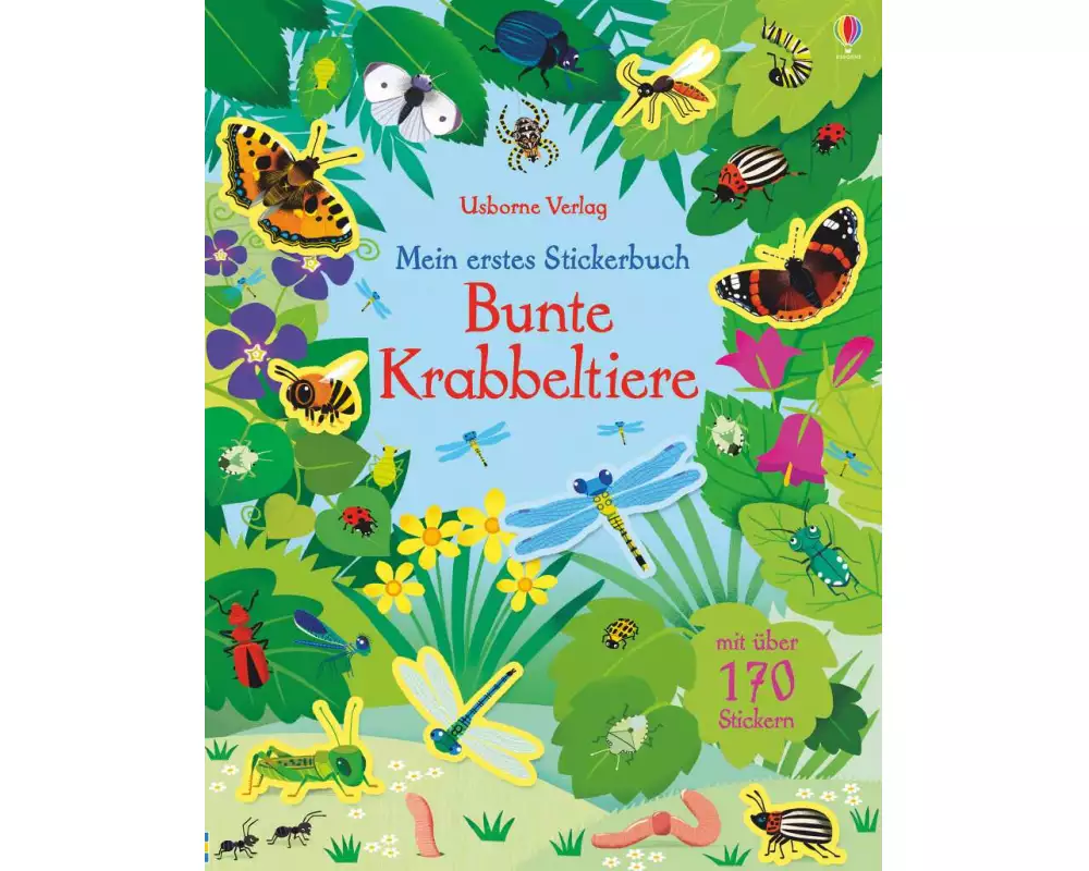 Mein erstes Stickerbuch: Bunte Krabbeltiere