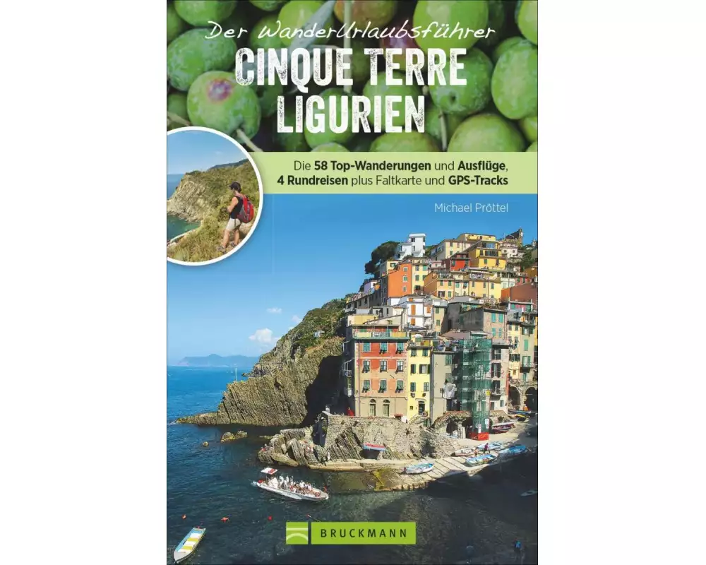 Der Wanderurlaubsführer Cinque Terre Ligurien