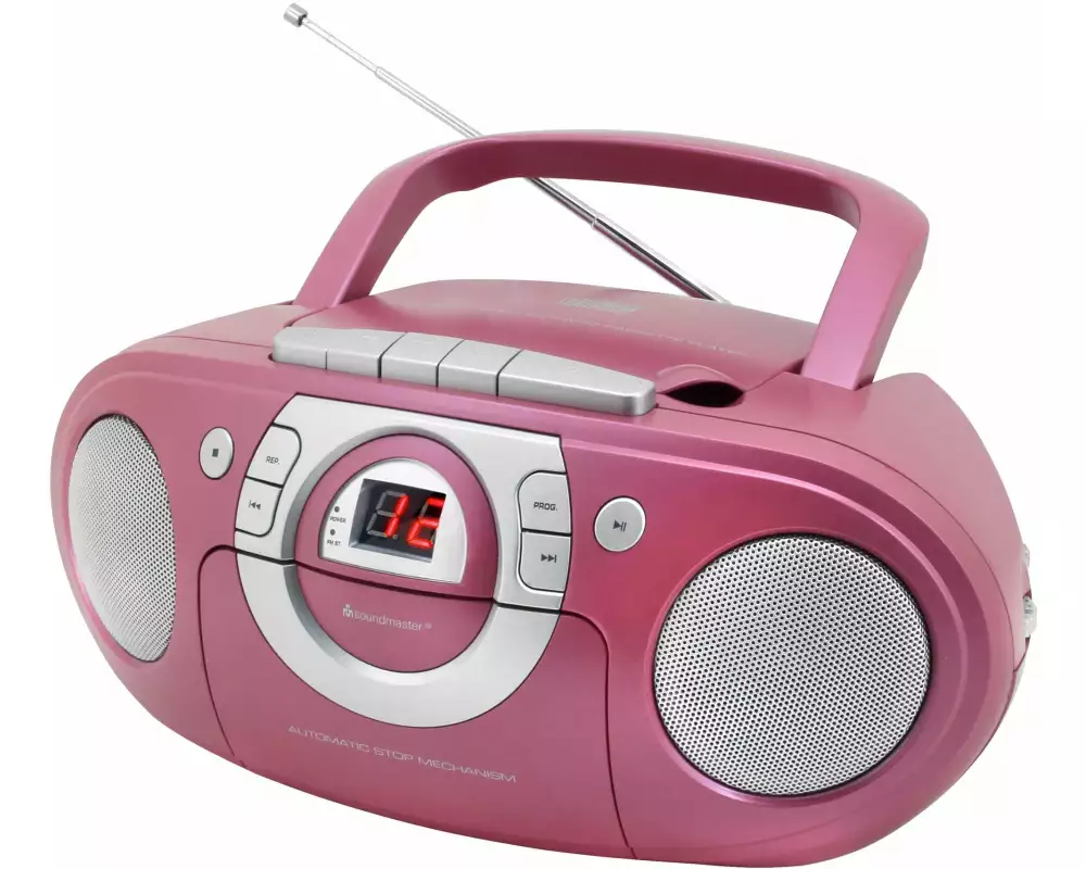 soundmaster Radio/CD-Player SCD5100PI Pink