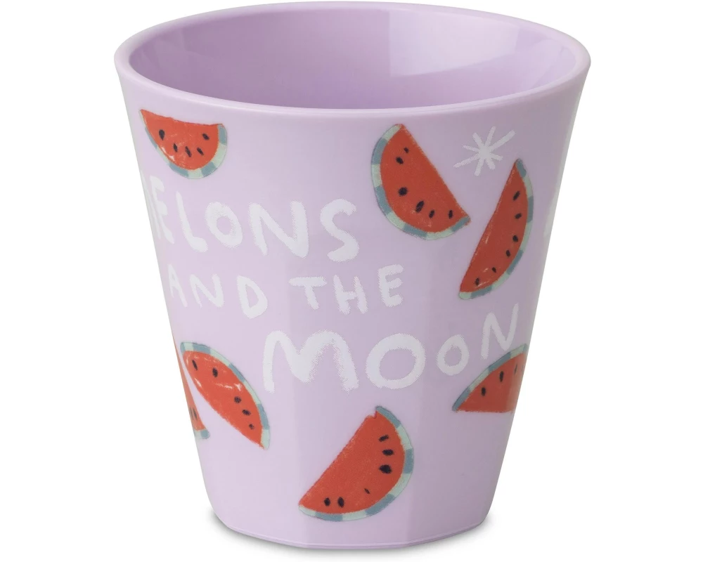 Koziol Trinkbecher Nora M Juicies Melon 300 ml, 1 Stück, Rosa