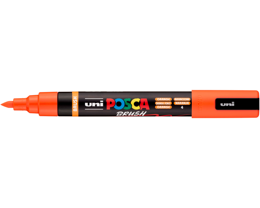 POSCA Brush Marker 1-4mm PC-5BRORANGE orange