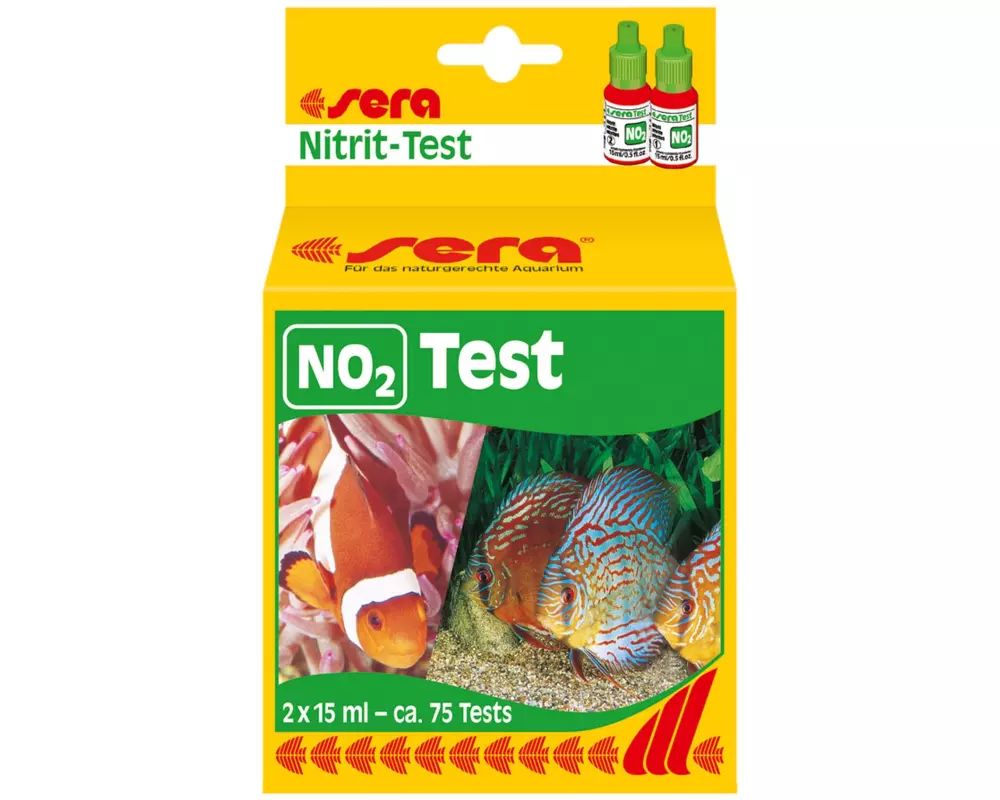 sera Wassertest Nitrit (NO2), 2 x 15 ml