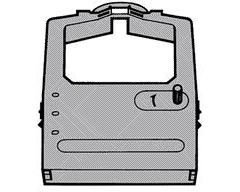 KORES Farbband Nylon schwarz R9/409 zu Oki ML 390/391 8mmx1,8m