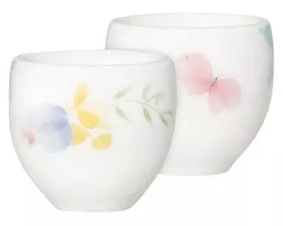 Hutschenreuther Eierbecher Frühlingsgrüsse Blumenwiese 2er Set