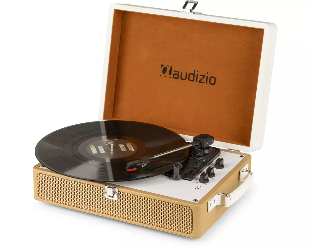 Audizio Plattenspieler mit Bluetooth RP119G Gold