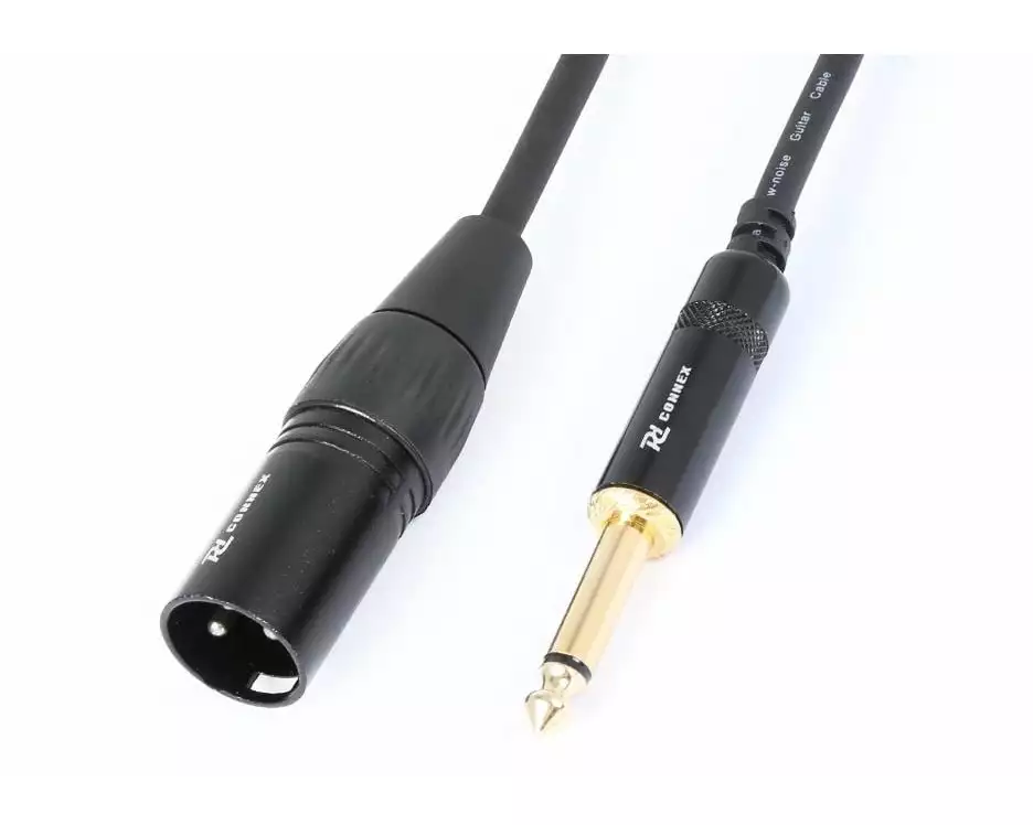 PD Connex CX131 XLR 3 Pole, male - Klinke 6.3 mm, male 0.15 m