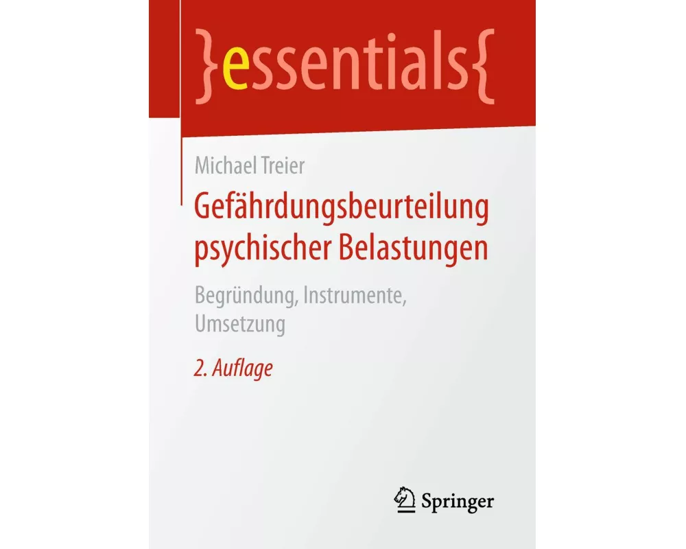 Gefährdungsbeurteilung psychischer Belastungen