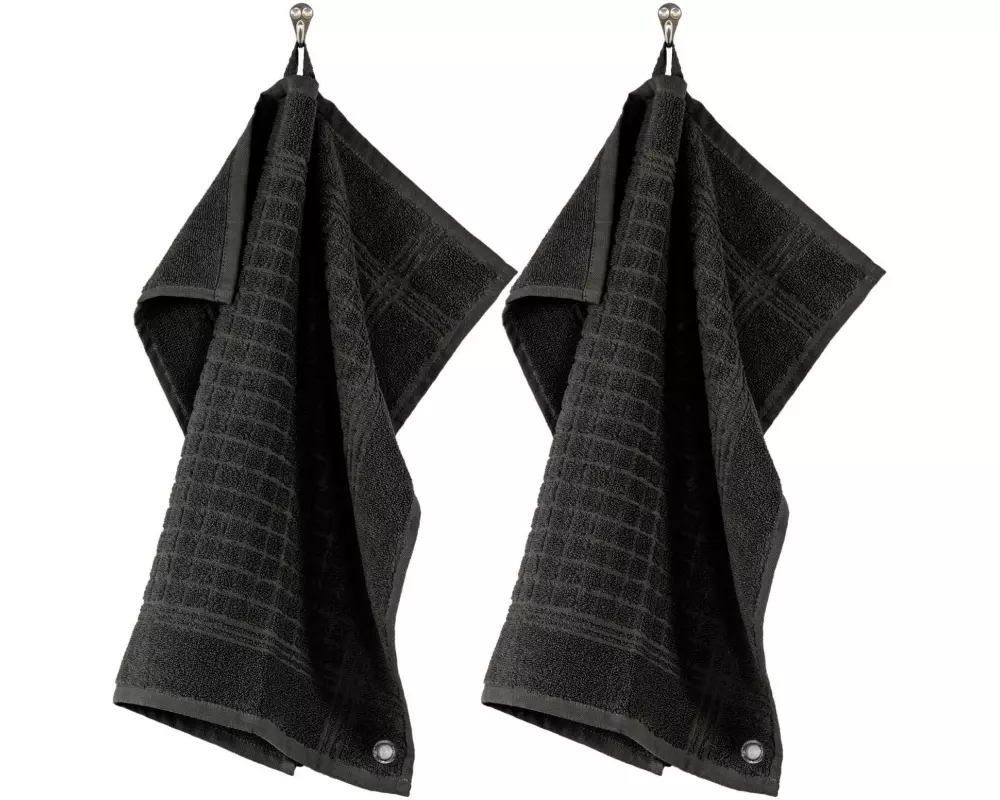 Tiseco Geschirrtuch Pharao 2er Set Schwarz