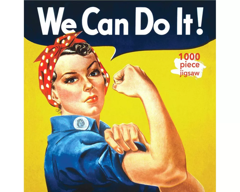 Adult Jigsaw Puzzle J. Howard Miller: Rosie the Riveter Poster