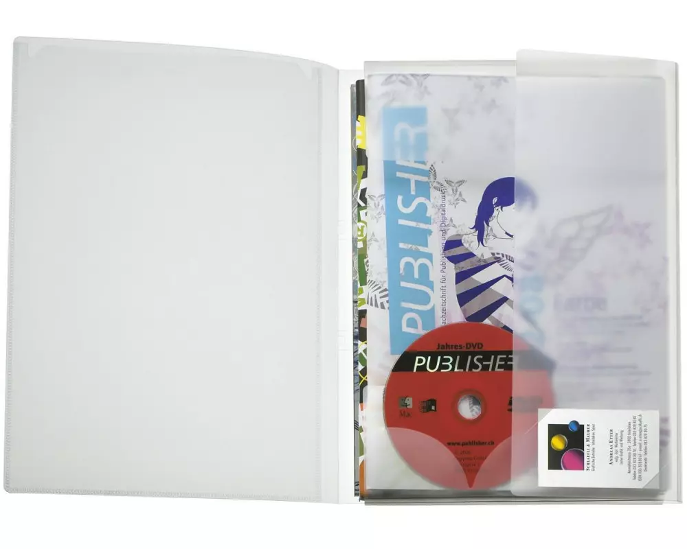 Kolma Einlagemappe Vario A4 KolmaFlex XL Transparent