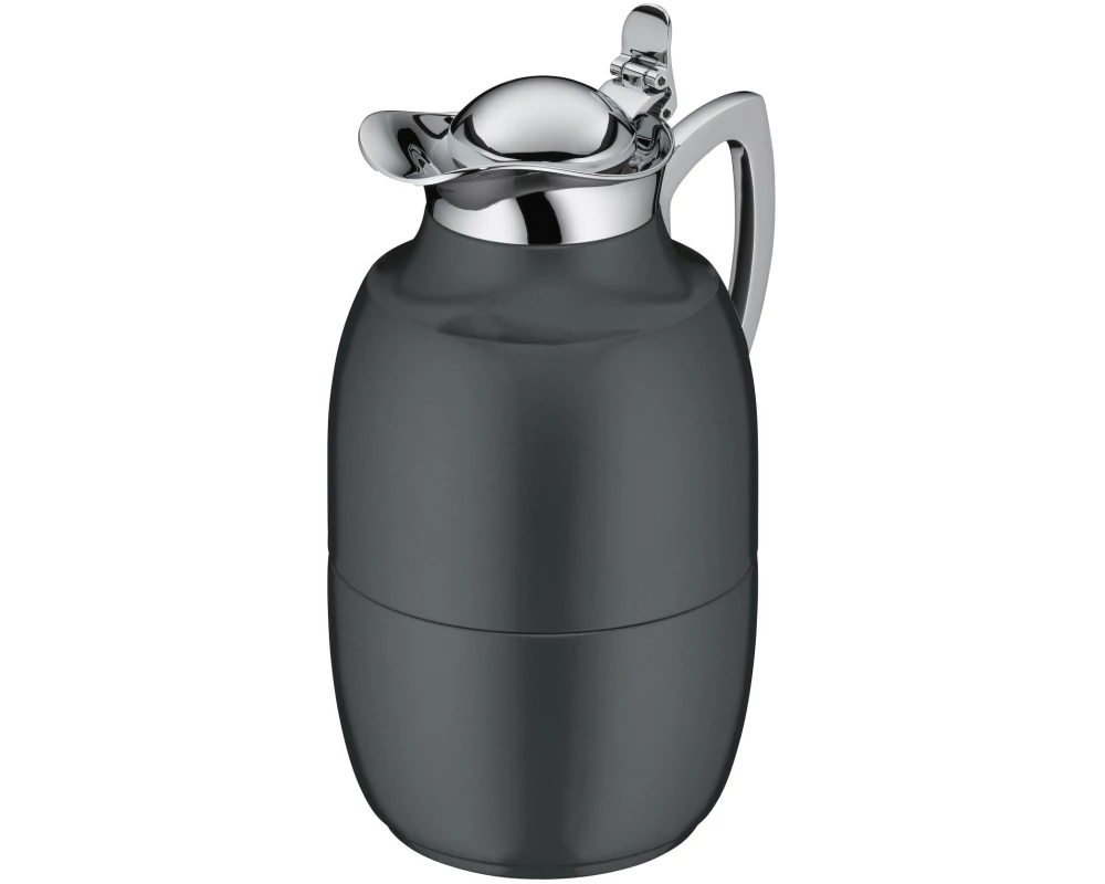 Alfi Thermoskanne Juwel 1000 ml, Schwarz Matt