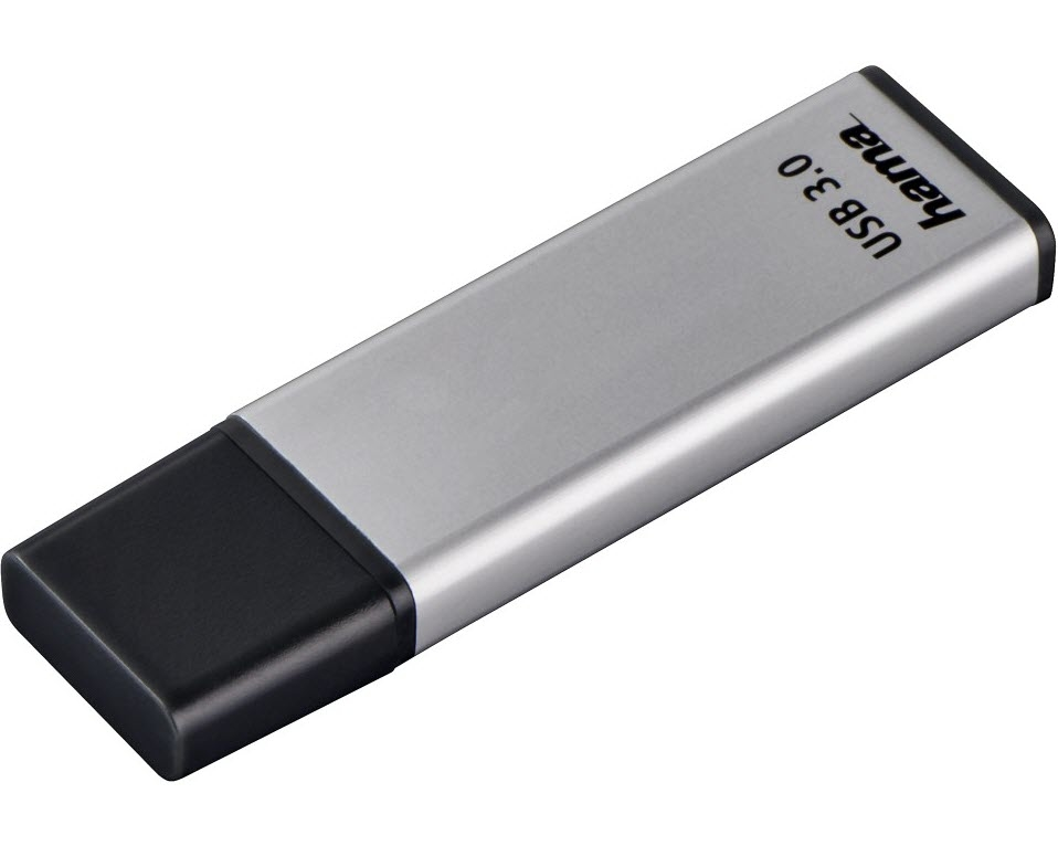 HAMA USB-Stick Classic 181054 3.0, 128GB, 40MB/s, Silber