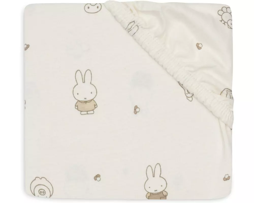 Jollein Jersey – Miffy Family Farm 120 x 60 cm 120 cm