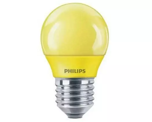 Philips Lampe LED colored P45 E27 YELLOW