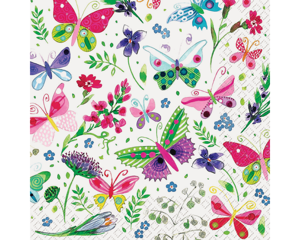 STEWO Serivette Cornelia 33x33cm 2572574625 rosa FSC 20 Stück