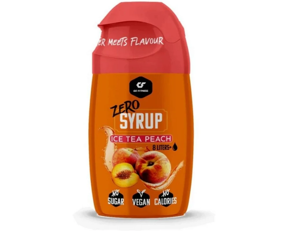 Go Fitness Zero Syrup – Ice Tea Peach - 65 ml Pfirsich 65