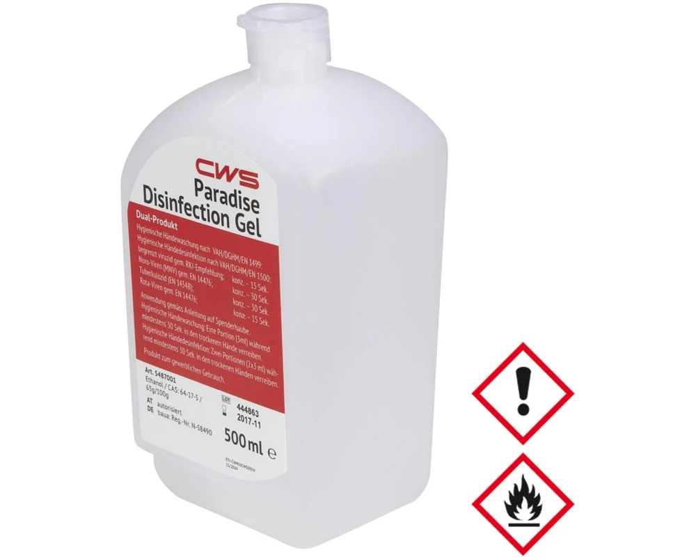 CWS Disinfection Gel 500 ml