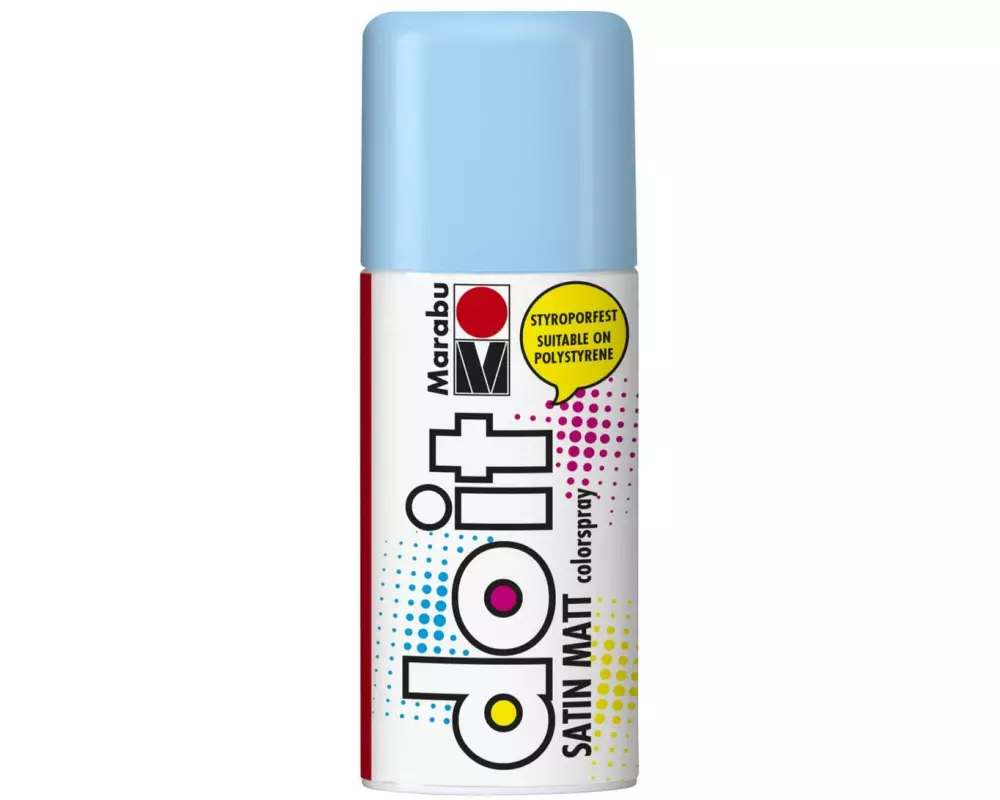 Marabu Sprühfarbe do it Satin 150 ml, Hellblau
