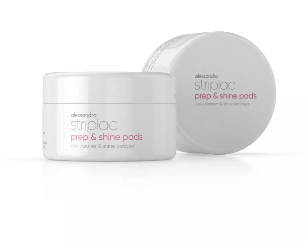 alessandro Striplac Prep and Shine Pads 50 Stück