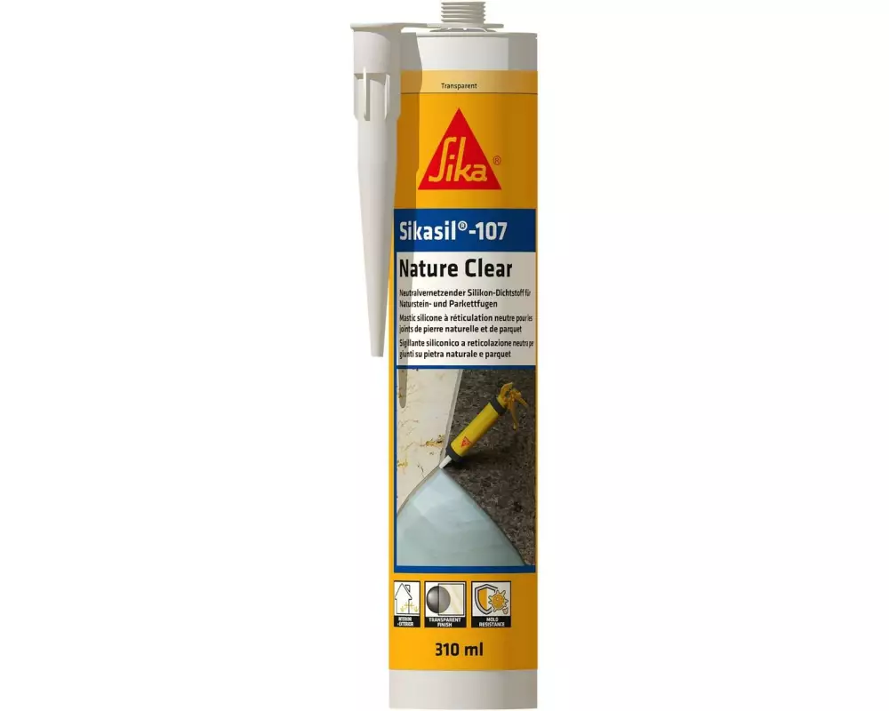 Sika 107 Nature Clear, transparent, 310 ml
