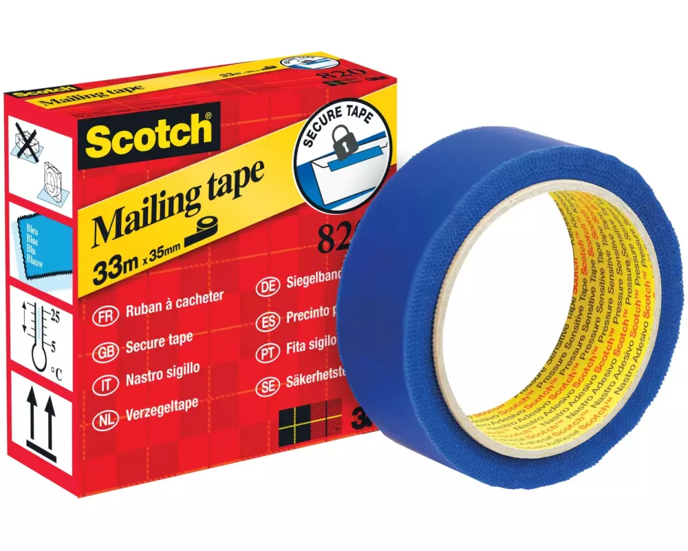 Scotch Siegelband 35 mm x 33 m, Blau