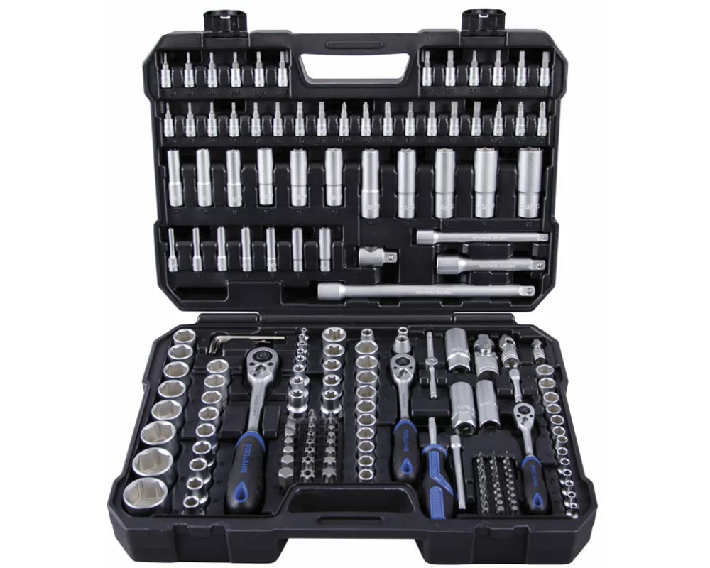 PROJAHN Steckschlüsselkoffer metrisch 6-kant 182-tlg.