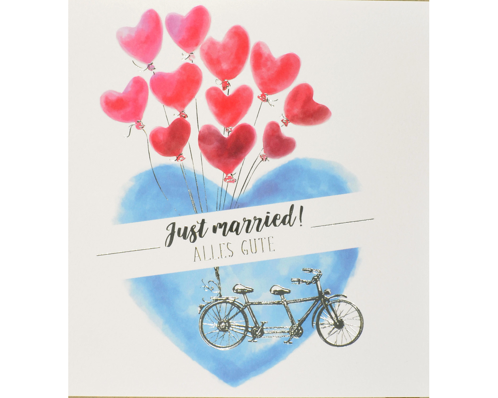 ABC Hochzeitskarte Cupcake 1120010800 15x15cm