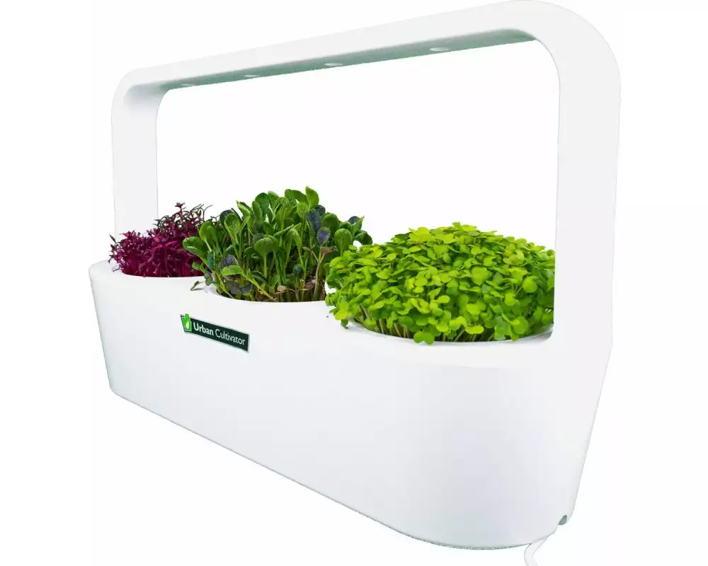 Click and Grow Indoor-Garten MicroBuddy, Weiss 38 cm
