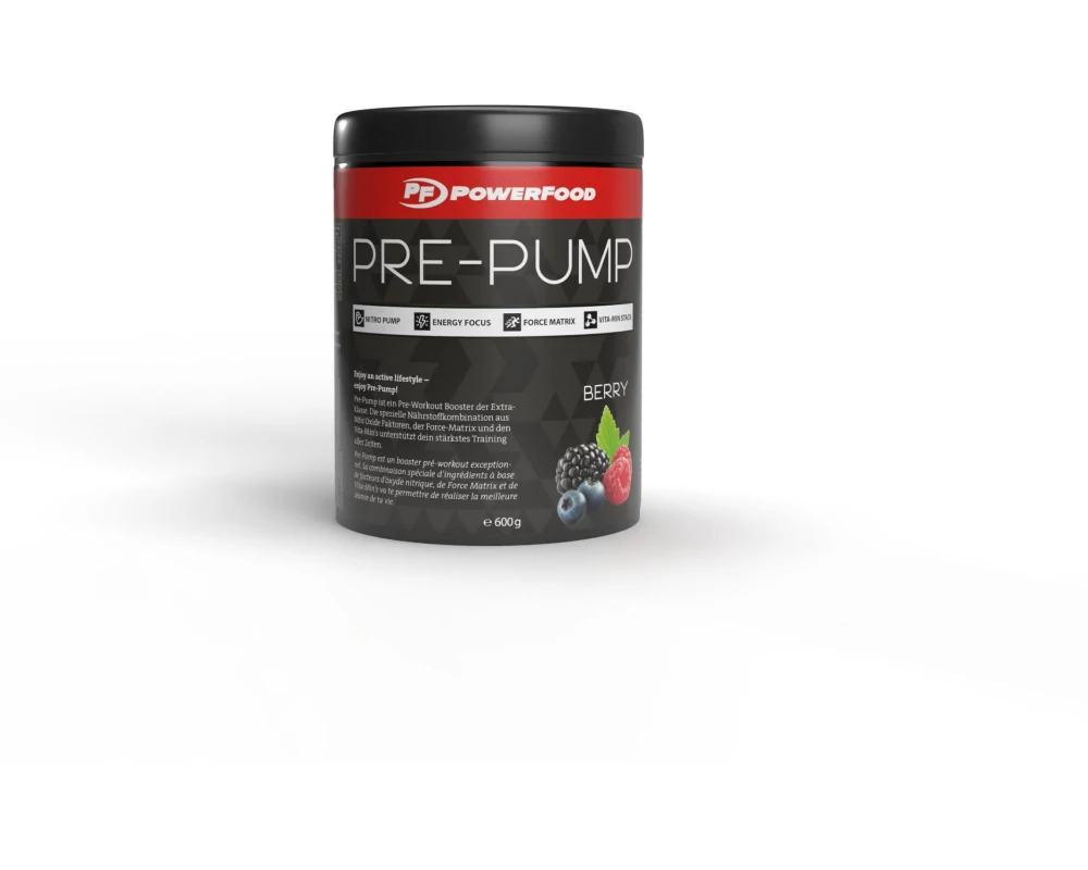 PowerFood One Pulver Pre-Pump Cranberry 700 g