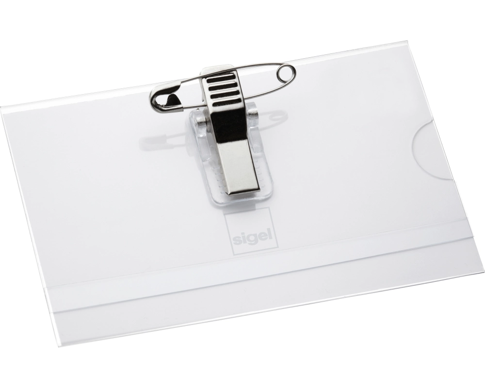 SIGEL Namensschild ZB200 54x90mm 50 Stück