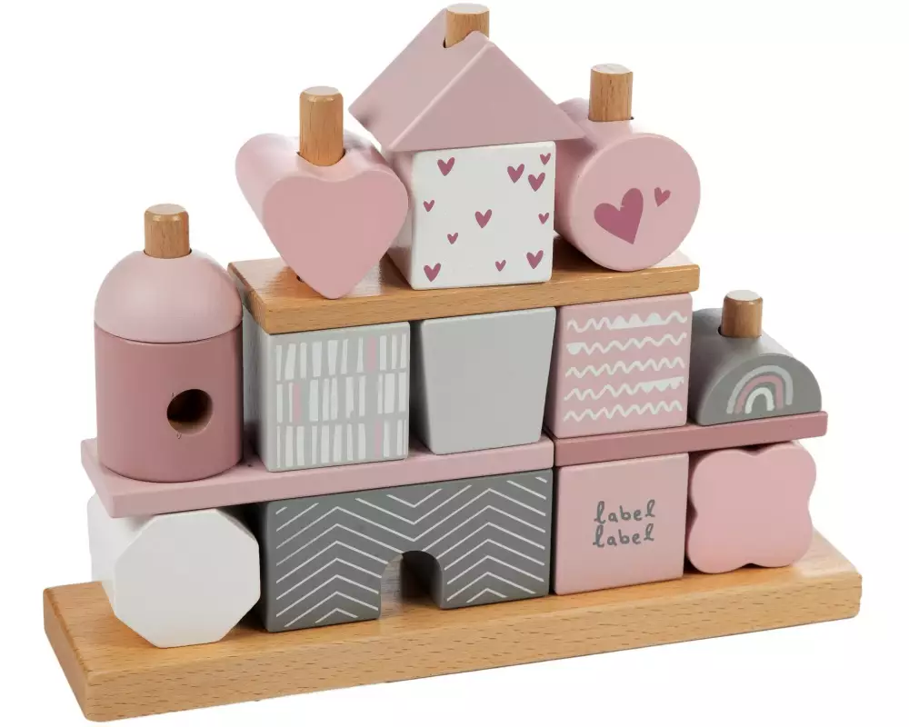 Label Label Steckspiel Haus