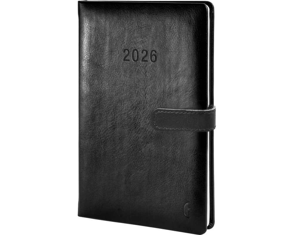CHRONOPLAN Chronobook Business 2026 50806Z.26 1W/2S schwarz A5