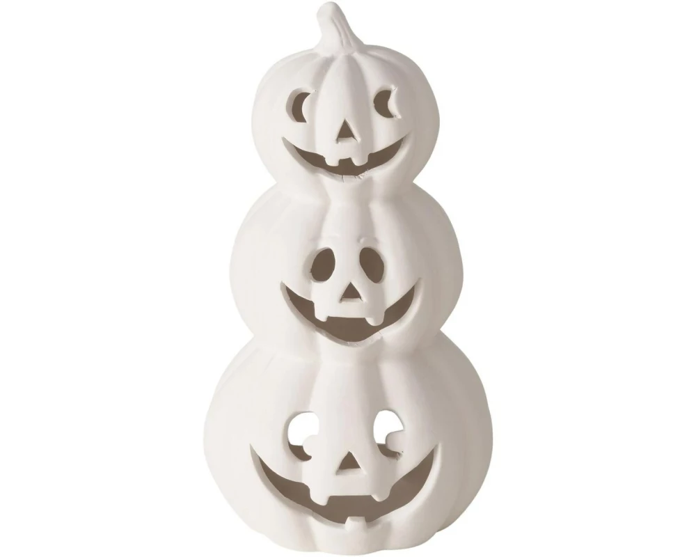 Boltze Teelichthalter Curbana Keramik, 25 x 14 cm