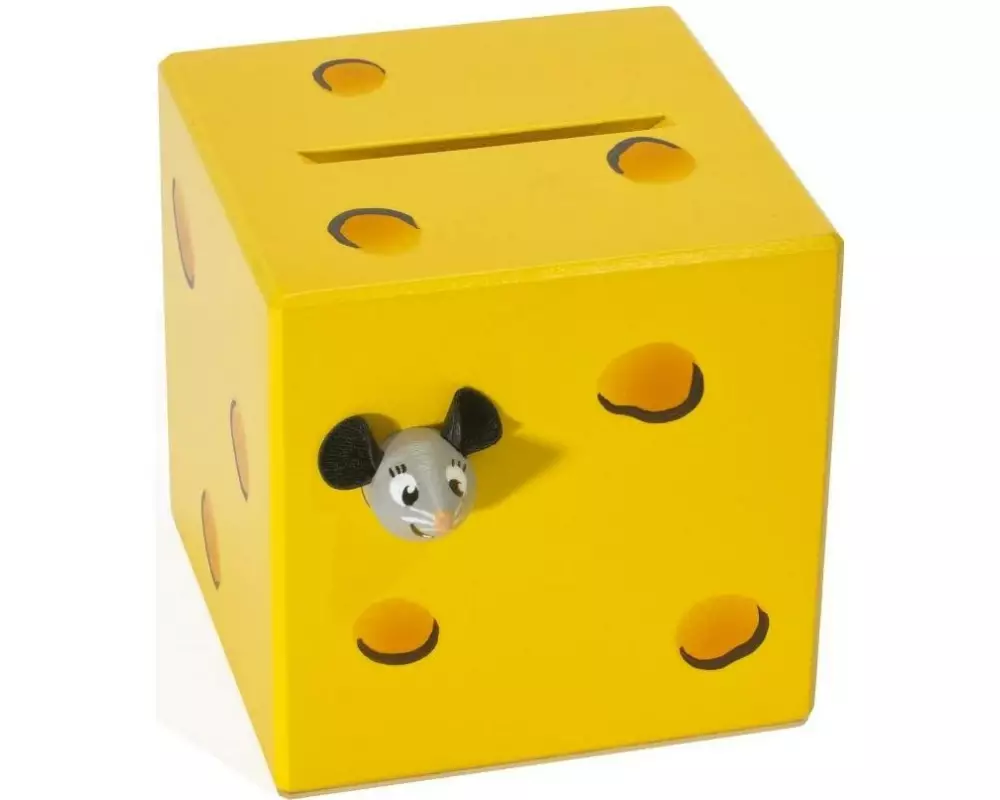 Weizenkorn Spardose Käse/Maus