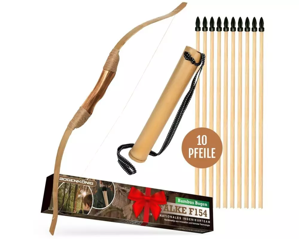 Bogenkönig Bogenschiess-Set 10-teilig