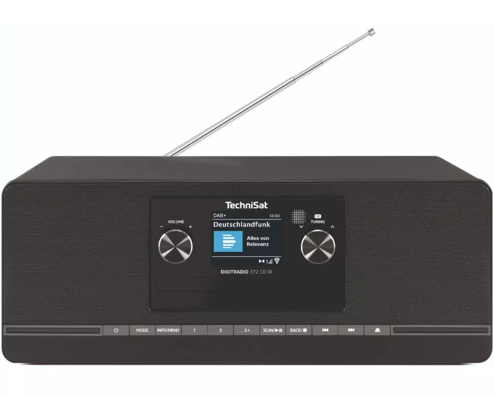 Technisat Radio DigitRadio 372 CD IR Schwarz